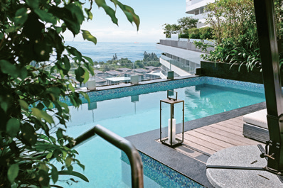 保利漂亮旅馆泳池项目