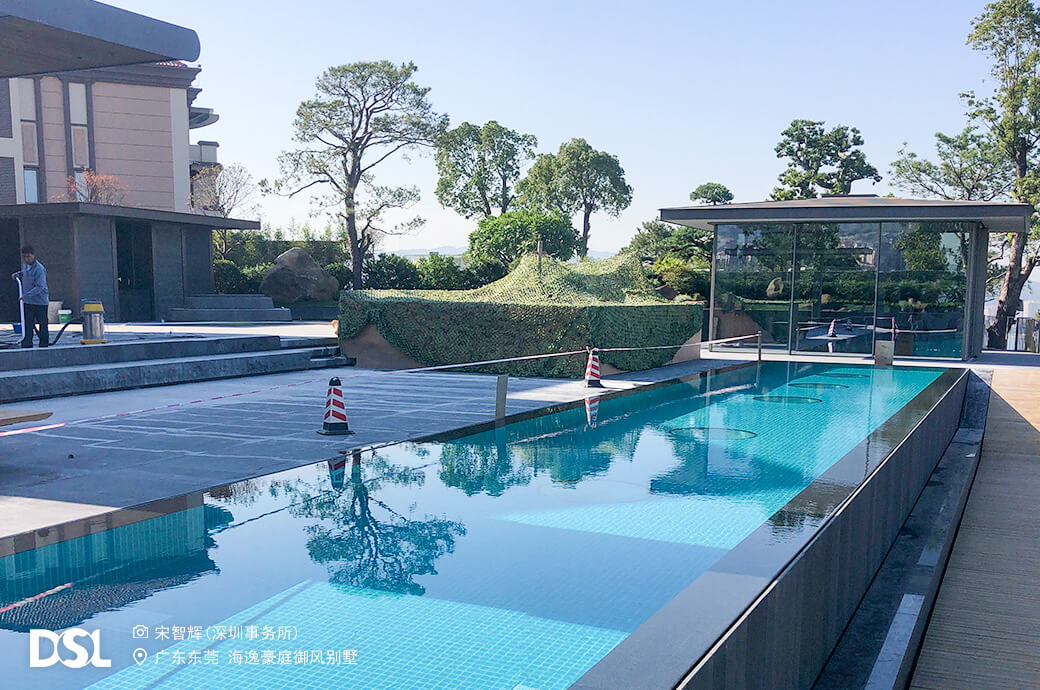 别墅泳池，室外泳馆