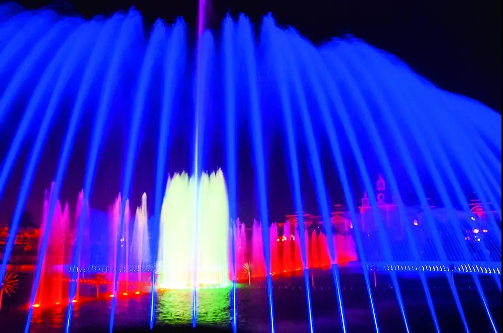 现在常见的喷泉种类有哪些，有什么差别？