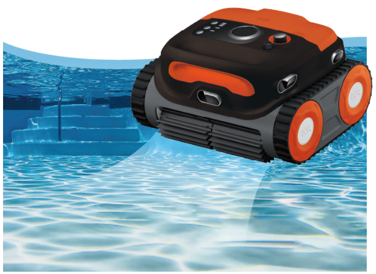 全自动游泳池吸污机引领智能潮流，离别手动捞污！